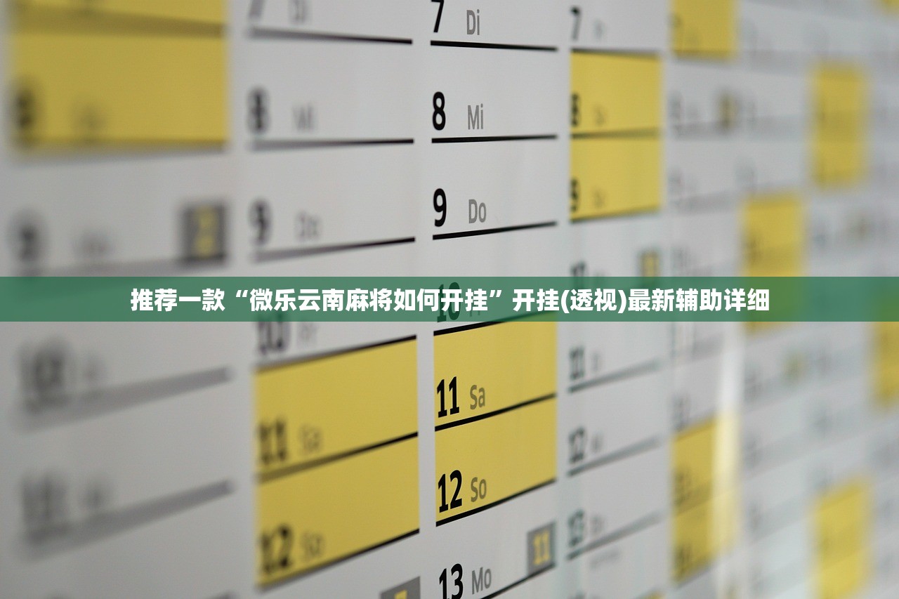 推荐一款“微乐云南麻将如何开挂	”开挂(透视)最新辅助详细