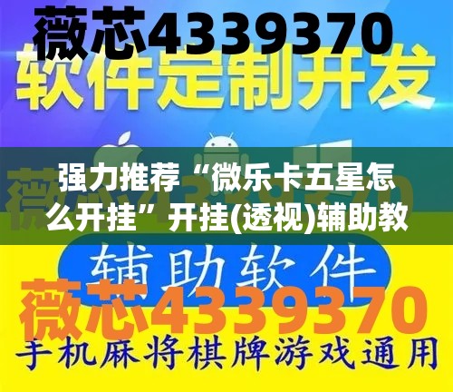 强力推荐“微乐卡五星怎么开挂	”开挂(透视)辅助教程