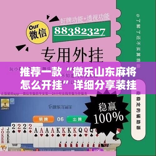 推荐一款“微乐山东麻将怎么开挂”详细分享装挂步骤