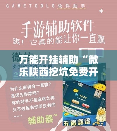 万能开挂辅助“微乐陕西挖坑免费开挂”2026开挂教程步骤