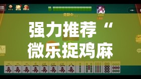 强力推荐“微乐捉鸡麻将开挂下载安装手机版”2026开挂教程步骤
