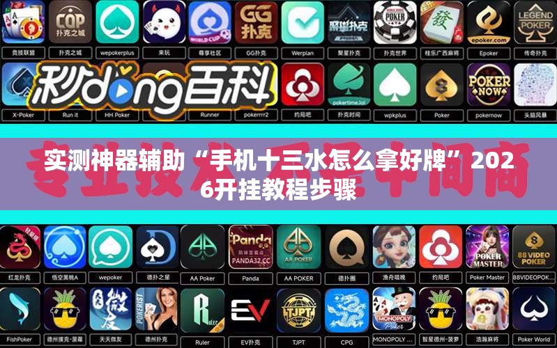 实测神器辅助“手机十三水怎么拿好牌”2026开挂教程步骤