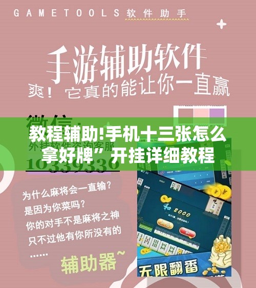 教程辅助!手机十三张怎么拿好牌”开挂详细教程
