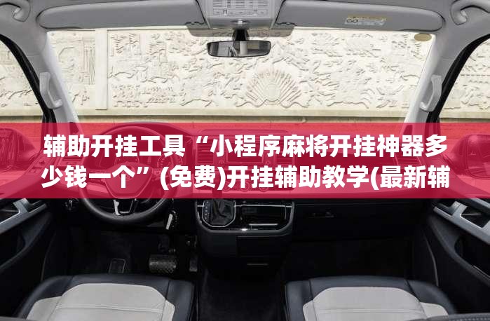 辅助开挂工具“小程序麻将开挂神器多少钱一个”(免费)开挂辅助教学(最新辅助开挂教程)