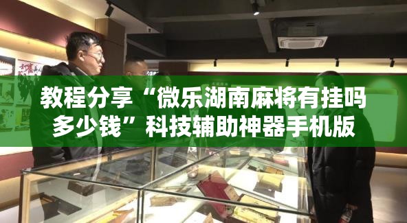 教程分享“微乐湖南麻将有挂吗多少钱”科技辅助神器手机版