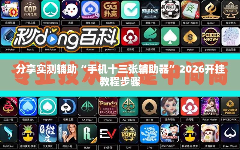分享实测辅助“手机十三张辅助器	”2026开挂教程步骤