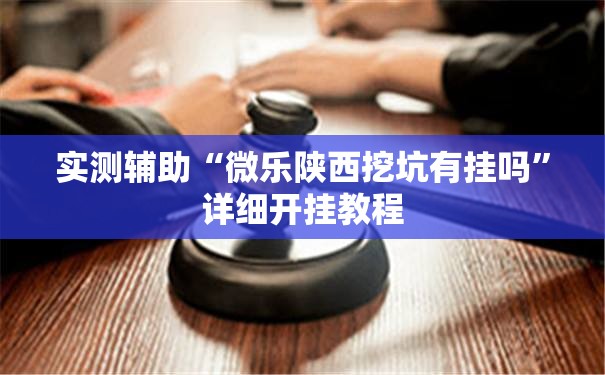 实测辅助“微乐陕西挖坑有挂吗”详细开挂教程
