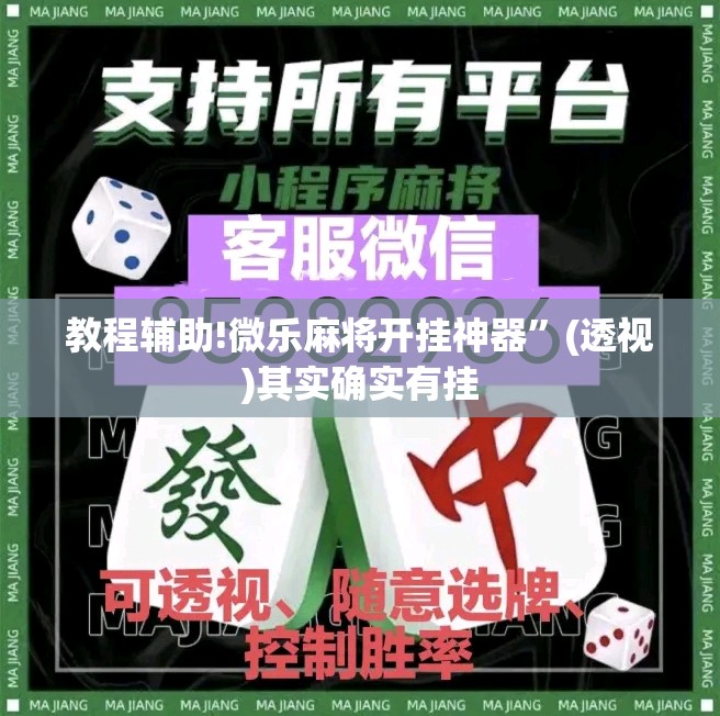 教程辅助!微乐麻将开挂神器”(透视)其实确实有挂