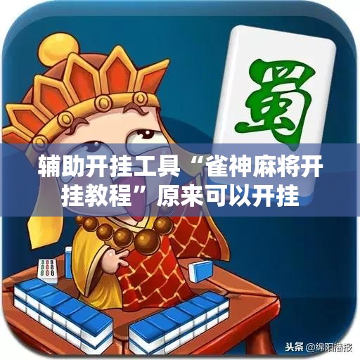 辅助开挂工具“雀神麻将开挂教程”原来可以开挂