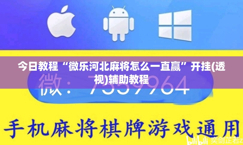今日教程“微乐河北麻将怎么一直赢”开挂(透视)辅助教程