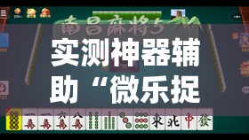 实测神器辅助“微乐捉鸡打麻将开挂方法免费”原来可以开挂