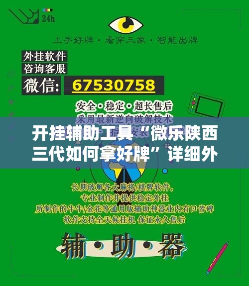 开挂辅助工具“微乐陕西三代如何拿好牌”详细外挂透视辅助软件教程