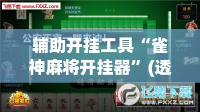 辅助开挂工具“雀神麻将开挂器”(透视)其实确实有挂