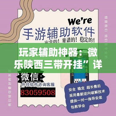 玩家辅助神器：微乐陕西三带开挂”详细外挂透视辅助软件教程