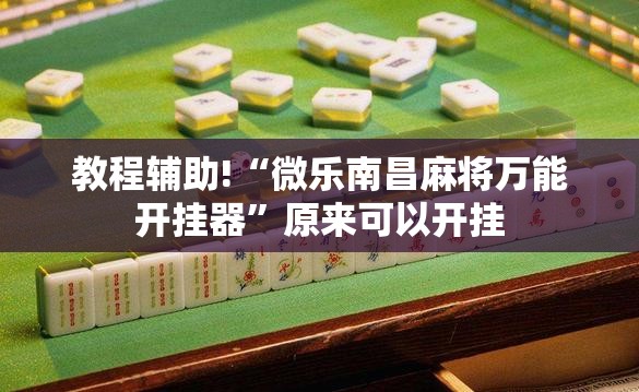 教程辅助!“微乐南昌麻将万能开挂器”原来可以开挂