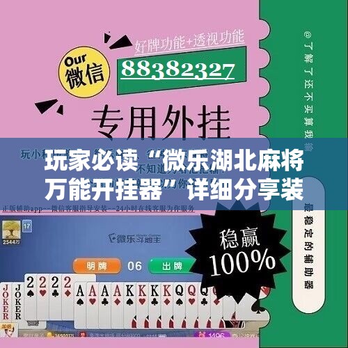 玩家必读“微乐湖北麻将万能开挂器	”详细分享装挂步骤