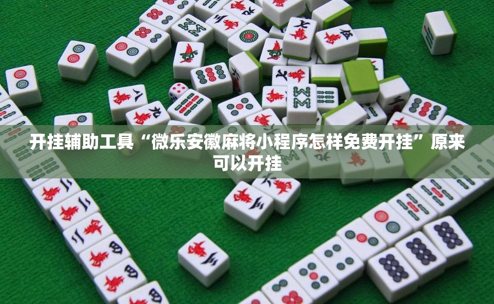开挂辅助工具“微乐安徽麻将小程序怎样免费开挂”原来可以开挂