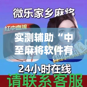 实测辅助“中至麻将软件有没有挂	”开挂(透视)辅助神器