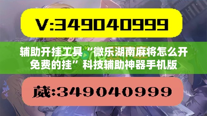辅助开挂工具“微乐湖南麻将怎么开免费的挂”科技辅助神器手机版