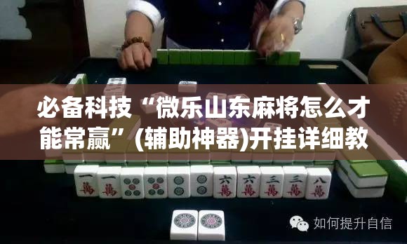 必备科技“微乐山东麻将怎么才能常赢”(辅助神器)开挂详细教程