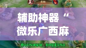 辅助神器“微乐广西麻将小程序有没有开挂神器	”开挂(透视)辅助神器