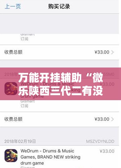 万能开挂辅助“微乐陕西三代二有没有挂”2026开挂教程步骤