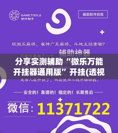 分享实测辅助“微乐万能开挂器通用版”开挂(透视)最新辅助详细
