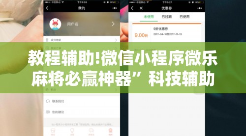 教程辅助!微信小程序微乐麻将必赢神器	”科技辅助神器手机版