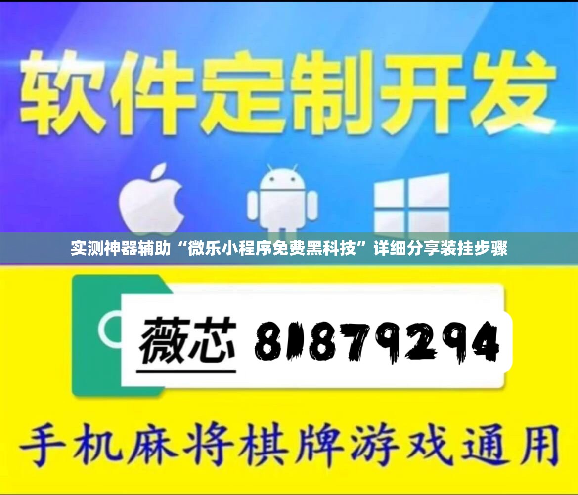 实测神器辅助“微乐小程序免费黑科技”详细分享装挂步骤