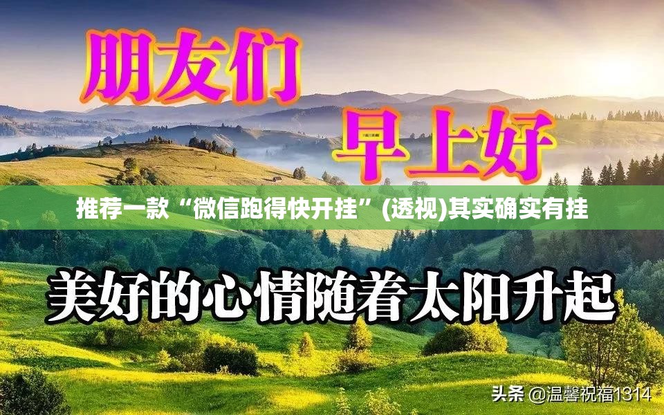 推荐一款“微信跑得快开挂”(透视)其实确实有挂