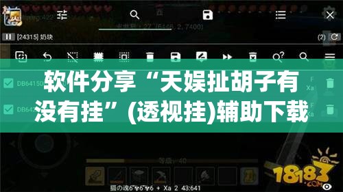软件分享“天娱扯胡子有没有挂”(透视挂)辅助下载教程