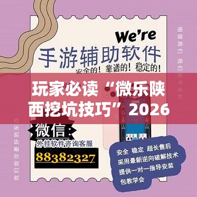 玩家必读“微乐陕西挖坑技巧”2026开挂教程步骤