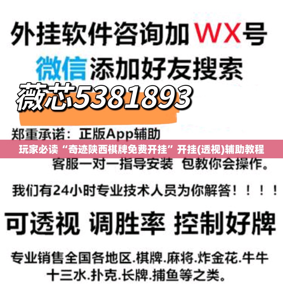 玩家必读“奇迹陕西棋牌免费开挂”开挂(透视)辅助教程