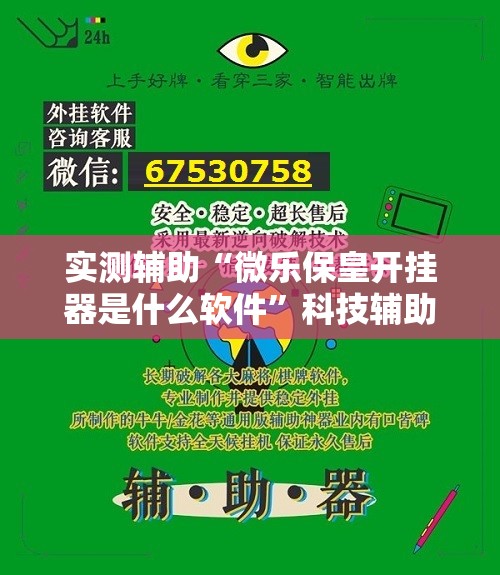 实测辅助“微乐保皇开挂器是什么软件”科技辅助神器手机版