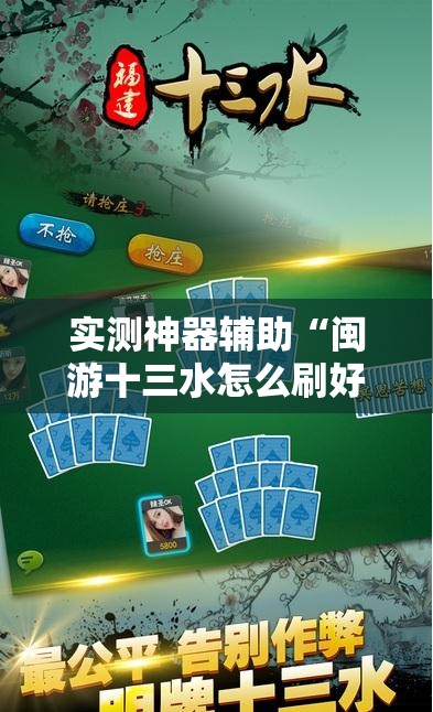 实测神器辅助“闽游十三水怎么刷好牌”科技辅助神器手机版
