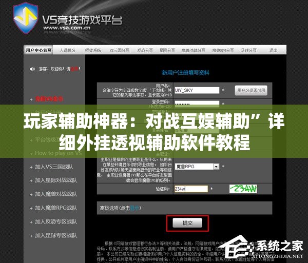 玩家辅助神器：对战互娱辅助	”详细外挂透视辅助软件教程