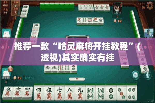 推荐一款“哈灵麻将开挂教程”(透视)其实确实有挂