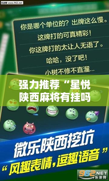 强力推荐“星悦陕西麻将有挂吗	”详细分享装挂步骤