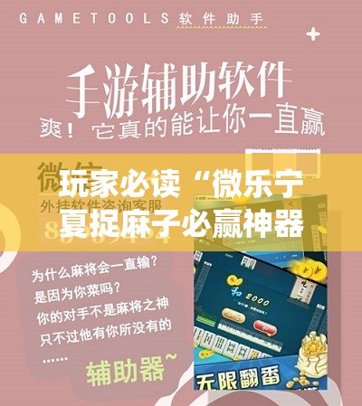 玩家必读“微乐宁夏捉麻子必赢神器	”开挂(透视)辅助教程