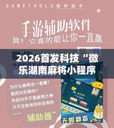 2026首发科技“微乐湖南麻将小程序怎么开挂”细辅助教程分享