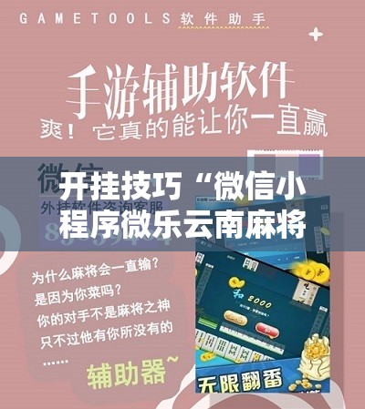开挂技巧“微信小程序微乐云南麻将开挂免费软件”2026开挂教程步骤