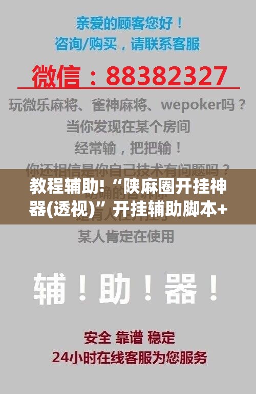 教程辅助!“陕麻圈开挂神器(透视)	”开挂辅助脚本+详细开挂安装教程