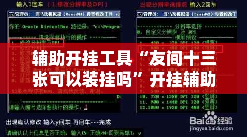 辅助开挂工具“友间十三张可以装挂吗”开挂辅助脚本+详细开挂安装教程