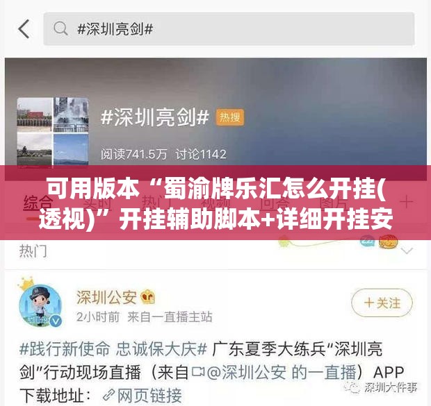 可用版本“蜀渝牌乐汇怎么开挂(透视)	”开挂辅助脚本+详细开挂安装教程