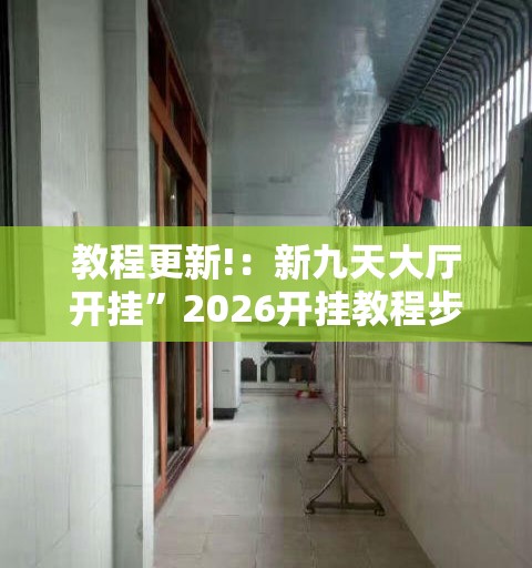 教程更新!：新九天大厅开挂”2026开挂教程步骤