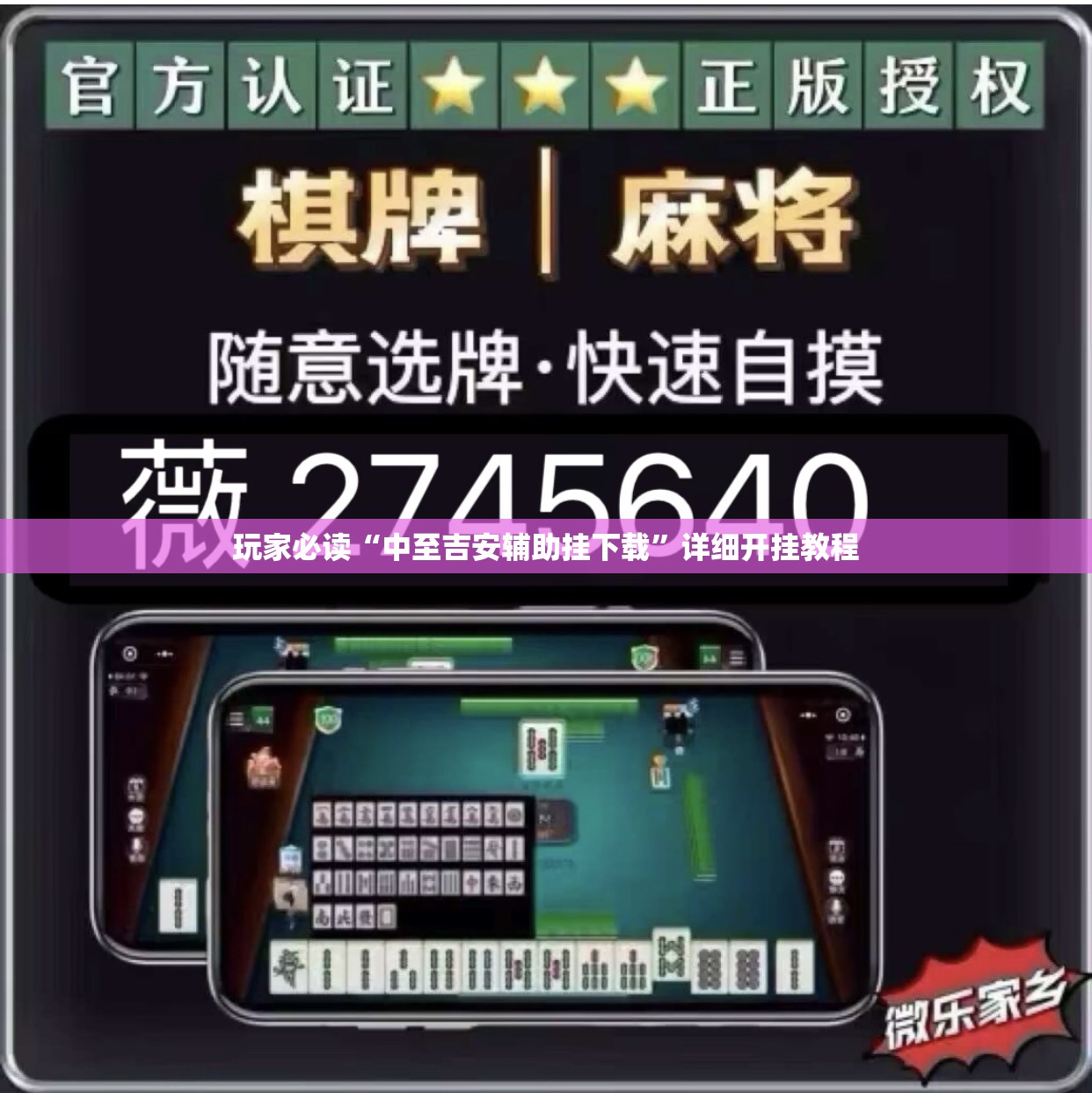玩家必读“中至吉安辅助挂下载”详细开挂教程