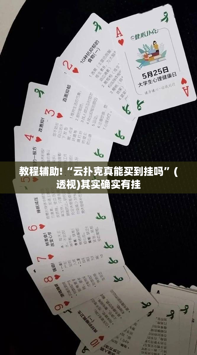 教程辅助!“云扑克真能买到挂吗	”(透视)其实确实有挂
