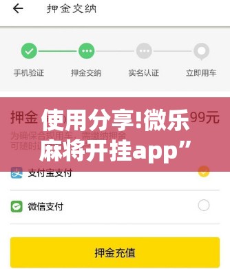 使用分享!微乐麻将开挂app”详细分享装挂步骤