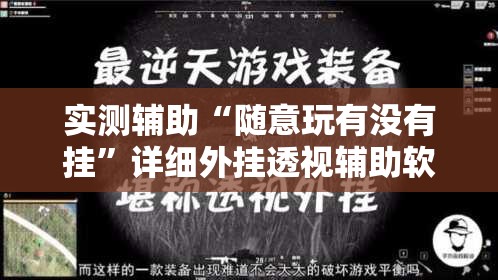 实测辅助“随意玩有没有挂”详细外挂透视辅助软件教程