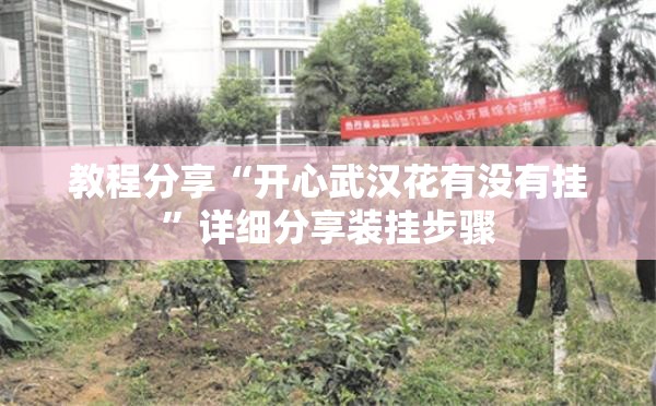 教程分享“开心武汉花有没有挂”详细分享装挂步骤